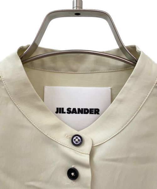 JIL SANDER（ジルサンダー）JIL SANDER (ジルサンダー) ボタンデザインシャツ ベージュ サイズ:34の古着・服飾アイテム