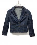 DSQUARED2ディースクエアード）の古着「デニムテーラードジャケット」｜ブルー