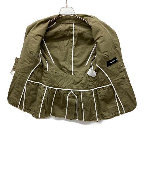 DSQUARED2（ディースクエアード）DSQUARED2 (ディースクエアード) ミリタリーナポレオンジャケット カーキ サイズ:38 未使用品の古着・服飾アイテム