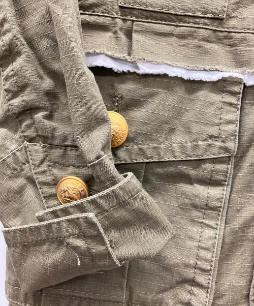 DSQUARED2（ディースクエアード）DSQUARED2 (ディースクエアード) ミリタリーナポレオンジャケット カーキ サイズ:38 未使用品の古着・服飾アイテム