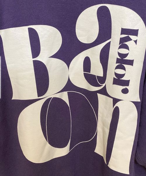 kolor/BEACON（カラービーコン）kolor/BEACON (カラービーコン) オーバーサイズプリントスウェット ネイビー サイズ:2の古着・服飾アイテム