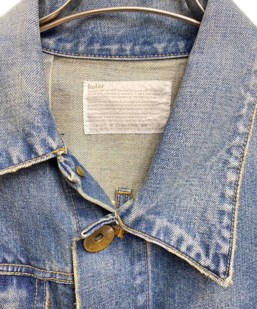KOLOR（カラー）kolor (カラー) 22AW 13.5ozデニムジャンプスーツ インディゴ サイズ:2の古着・服飾アイテム