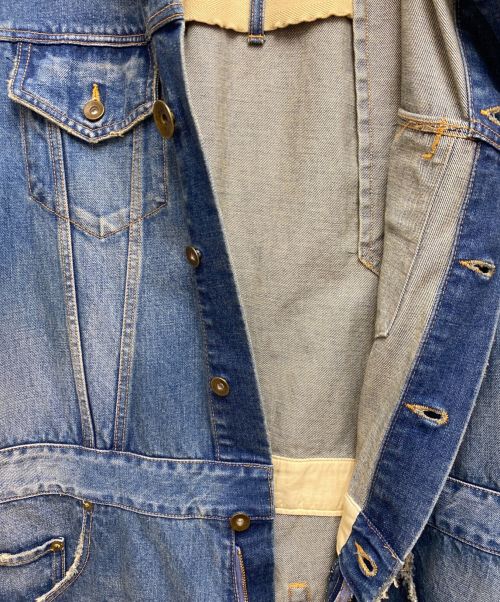 KOLOR（カラー）kolor (カラー) 22AW 13.5ozデニムジャンプスーツ インディゴ サイズ:2の古着・服飾アイテム
