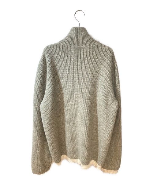 Maison Margiela（メゾンマルジェラ）Maison Margiela (メゾンマルジェラ) ドライバーズニット グレー サイズ:XLの古着・服飾アイテム