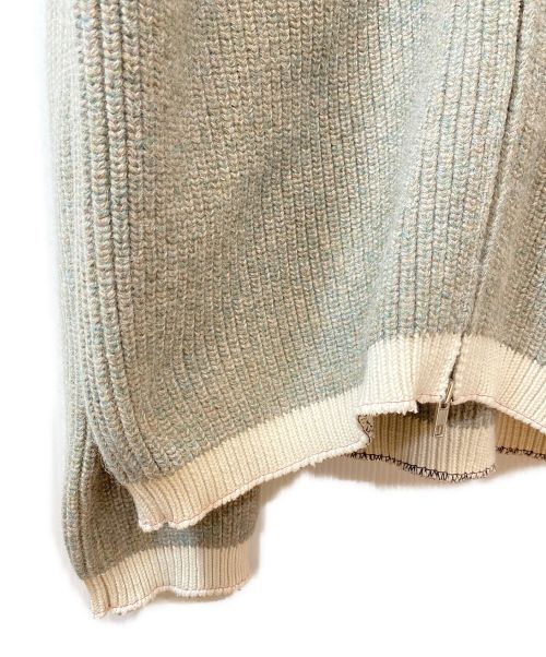Maison Margiela（メゾンマルジェラ）Maison Margiela (メゾンマルジェラ) ドライバーズニット グレー サイズ:XLの古着・服飾アイテム