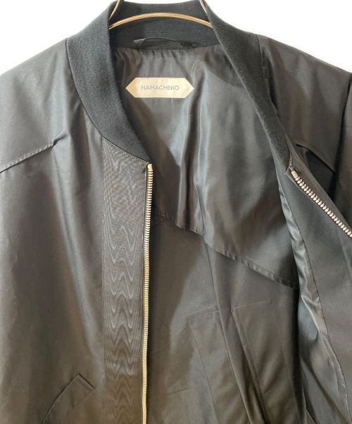 NAMACHEKO（ナマチェコ）NAMACHEKO (ナマチェコ) HANEKE JACKET ブラック サイズ:Sの古着・服飾アイテム