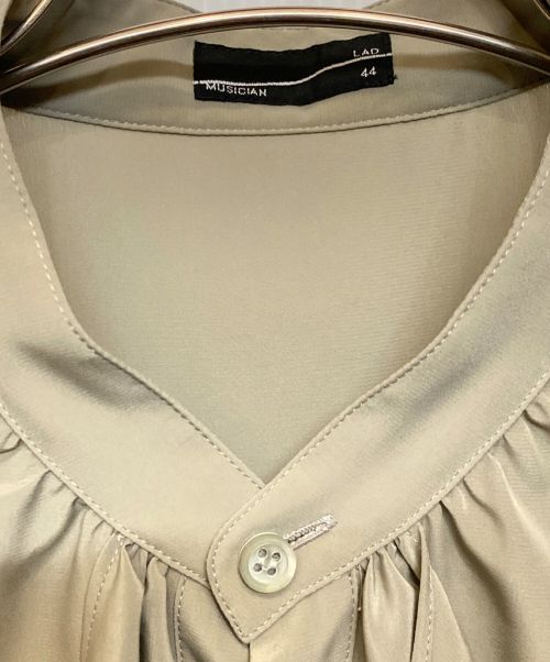 LAD MUSICIAN（ラッドミュージシャン）LAD MUSICIAN (ラッドミュージシャン) フリルシャツ グレー サイズ:44の古着・服飾アイテム