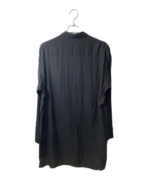 Yohji Yamamoto pour homme（ヨウジヤマモト プールオム）Yohji Yamamoto pour homme (ヨウジヤマモト プールオム) 23SS pour homme 筒袖前当て布B ブラック サイズ:4の古着・服飾アイテム