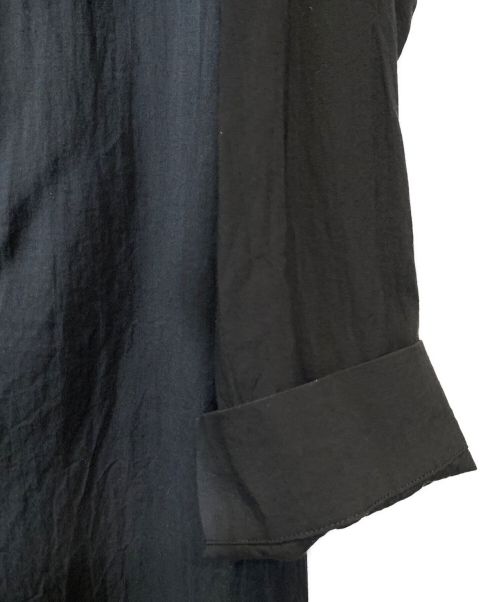Yohji Yamamoto pour homme（ヨウジヤマモト プールオム）Yohji Yamamoto pour homme (ヨウジヤマモト プールオム) 23SS pour homme 筒袖前当て布B ブラック サイズ:4の古着・服飾アイテム