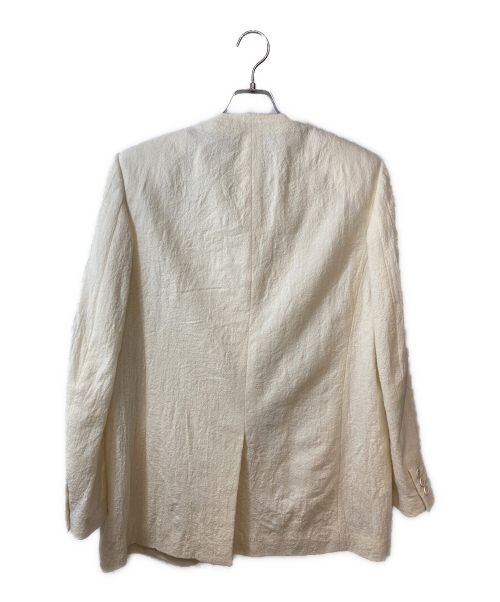 COMME des GARCONS（コムデギャルソン）COMME des GARCONS (コムデギャルソン) テーラードジャケット アイボリー サイズ:Mの古着・服飾アイテム