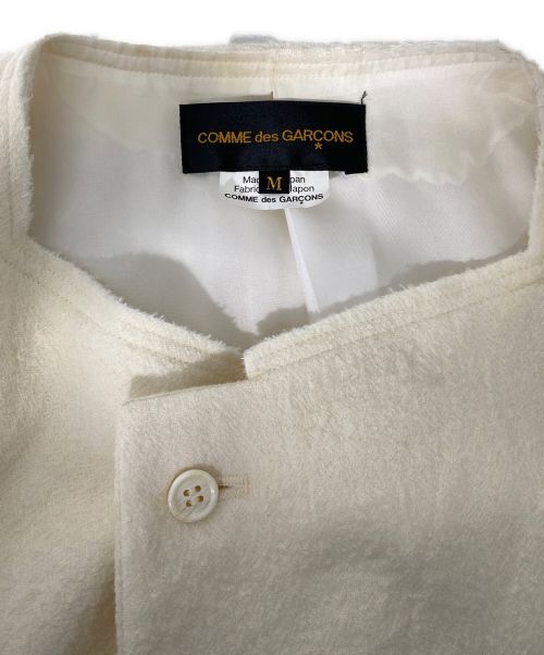 COMME des GARCONS（コムデギャルソン）COMME des GARCONS (コムデギャルソン) テーラードジャケット アイボリー サイズ:Mの古着・服飾アイテム