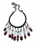 KIDILL×Malcolm Guerreキディル×マルコムゲール）の古着「Crystal Blood Necklace （クリスタルブラッドネックレス）」