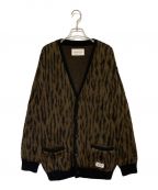WACKO MARIAワコマリア）の古着「LEOPARD MOHAIR CARDIGAN」｜ブラウン