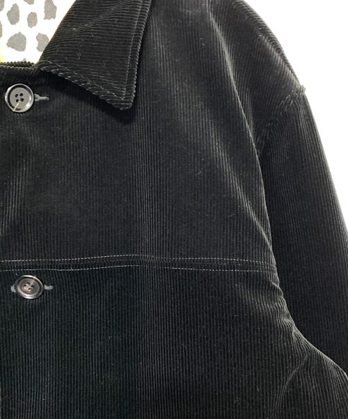 WACKO MARIA（ワコマリア）WACKO MARIA (ワコマリア) 21AW CORDUROY CAR COAT ブラック サイズ:Lの古着・服飾アイテム