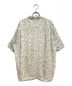 CELINE (セリーヌ) デジタルプリントルーズフィットハワイアンシャツ （Digital Logo Loose Fit Hawaiian Shirt） アイボリー サイズ:36：38000円
