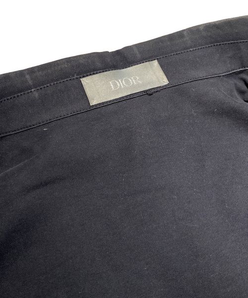 Christian Dior（クリスチャン ディオール）Christian Dior (クリスチャン ディオール) オブリークジップシャツジャケット ネイビー サイズ:38の古着・服飾アイテム