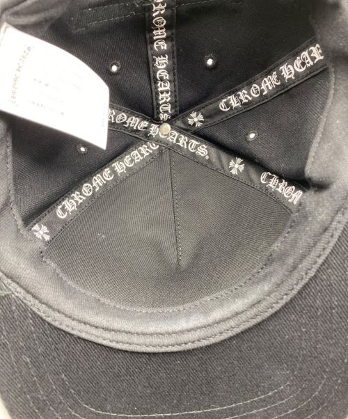 CHROME HEARTS（クロムハーツ）CHROME HEARTS (クロムハーツ) キャップ ブラック サイズ:-の古着・服飾アイテム