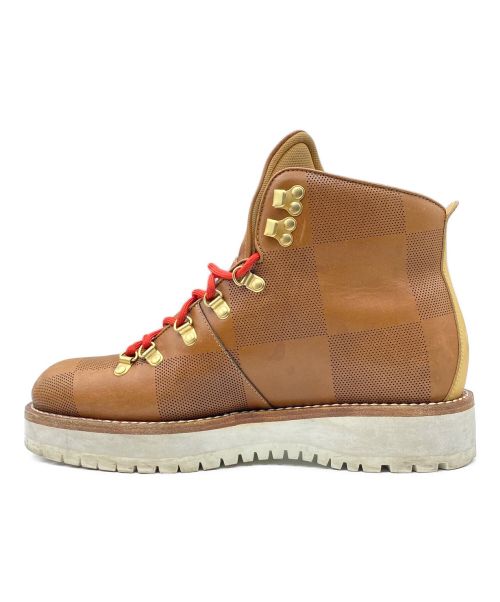 LOUIS VUITTON（ルイ ヴィトン）LOUIS VUITTON (ルイ ヴィトン) NIGO (二ゴー) アルピニスト ライン アンクルブーツ ブラウン サイズ:7の古着・服飾アイテム