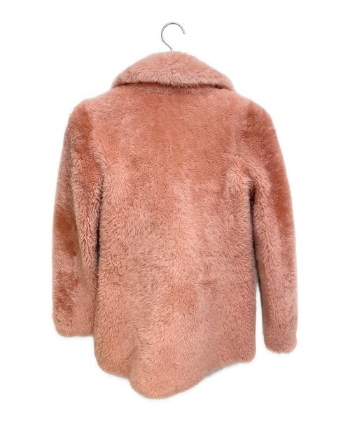 GUCCI（グッチ）GUCCI (グッチ) ボアPコート ピンク サイズ:36の古着・服飾アイテム