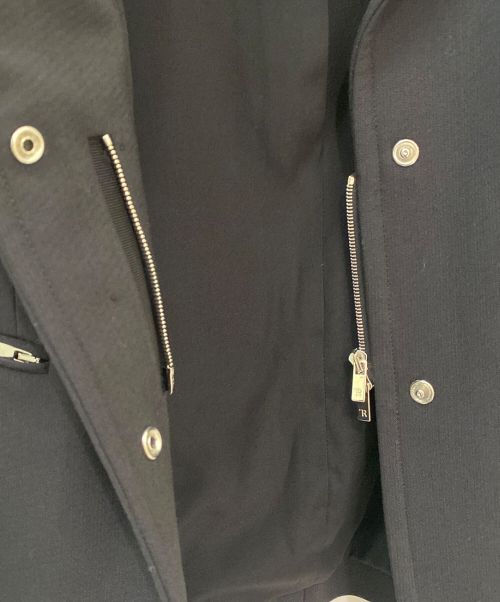 THE ROW（ザ ロウ）THE ROW (ザ ロウ) ジップテーラードジャケット ブラックの古着・服飾アイテム