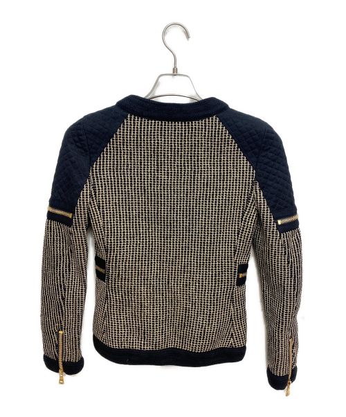 BALMAIN（バルマン）BALMAIN (バルマン) ジップアップジャケット ブラック サイズ:34の古着・服飾アイテム