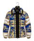 VERSACE（ヴェルサーチェ）の古着「ダウンジャケット」｜ブルー