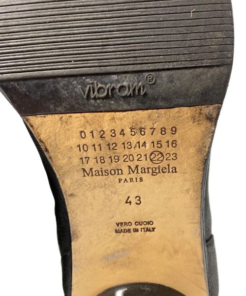 Maison Margiela（メゾンマルジェラ）Maison Margiela (メゾンマルジェラ) 足袋ブーツ ブラック サイズ:43の古着・服飾アイテム