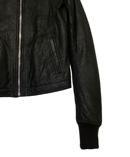 RICK OWENS（リックオウエンス）RICK OWENS (リック オウエンス) インターシャ ブラック サイズ:SIZE 46の古着・服飾アイテム
