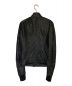 RICK OWENS (リック オウエンス) インターシャ ブラック サイズ:SIZE 46：45000円