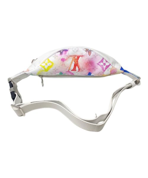 LOUIS VUITTON（ルイ ヴィトン）LOUIS VUITTON (ルイ ヴィトン) ウォーターカラー ディスカバリー・バムバッグPM ホワイト サイズ:PMの古着・服飾アイテム