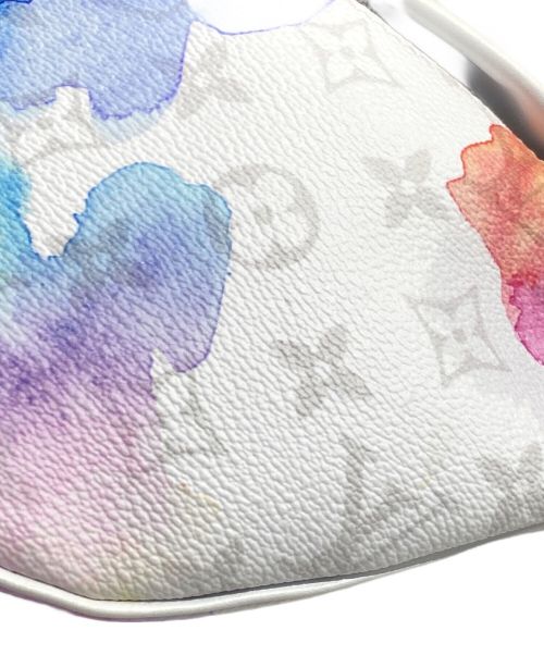 LOUIS VUITTON（ルイ ヴィトン）LOUIS VUITTON (ルイ ヴィトン) ウォーターカラー ディスカバリー・バムバッグPM ホワイト サイズ:PMの古着・服飾アイテム