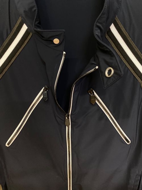 HERMES（エルメス）HERMES (エルメス) ジップアップナイロンジャケット ネイビー サイズ:48の古着・服飾アイテム