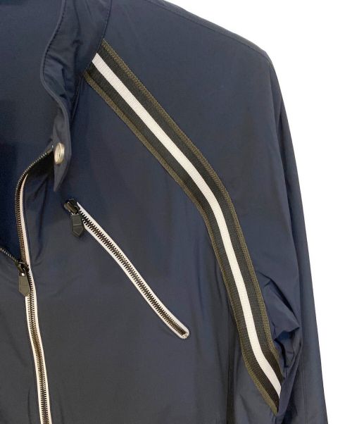 HERMES（エルメス）HERMES (エルメス) ジップアップナイロンジャケット ネイビー サイズ:48の古着・服飾アイテム