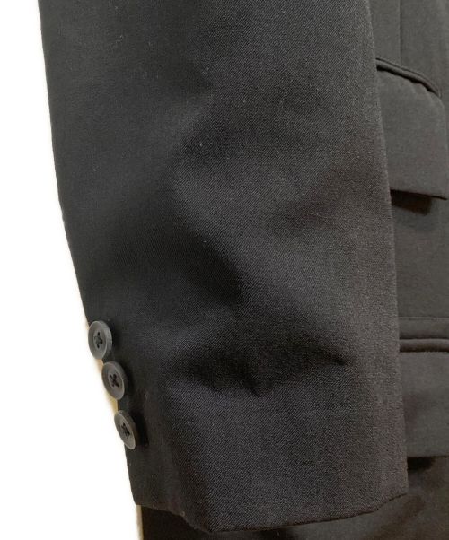 REGULATION Yohji Yamamoto（レギュレーションヨウジヤマモト）REGULATION Yohji Yamamoto (レギュレーションヨウジヤマモト) ウールギャバジンドクターコート ブラック サイズ:2の古着・服飾アイテム