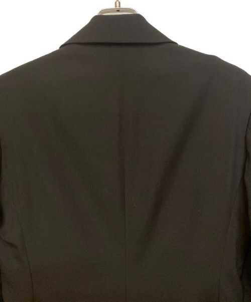 REGULATION Yohji Yamamoto（レギュレーションヨウジヤマモト）REGULATION Yohji Yamamoto (レギュレーションヨウジヤマモト) ウールギャバジンドクターコート ブラック サイズ:2の古着・服飾アイテム
