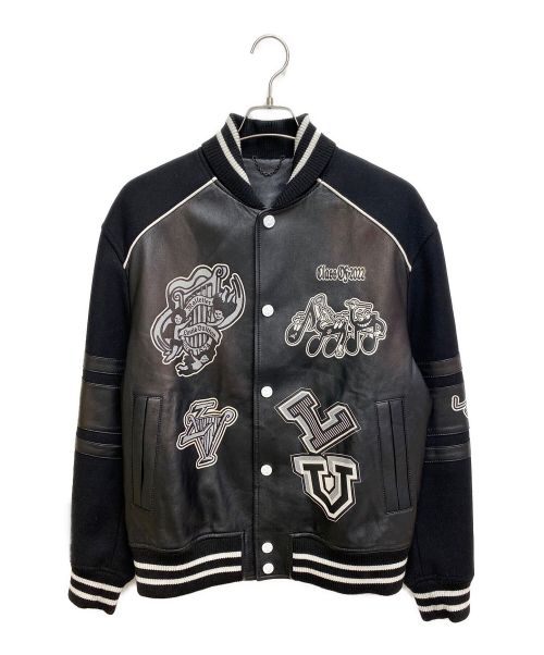 LOUIS VUITTON（ルイ ヴィトン）LOUIS VUITTON (ルイ ヴィトン) バーシティブルゾン ブラック サイズ:50の古着・服飾アイテム