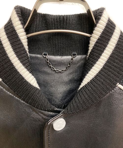 LOUIS VUITTON（ルイ ヴィトン）LOUIS VUITTON (ルイ ヴィトン) バーシティブルゾン ブラック サイズ:50の古着・服飾アイテム