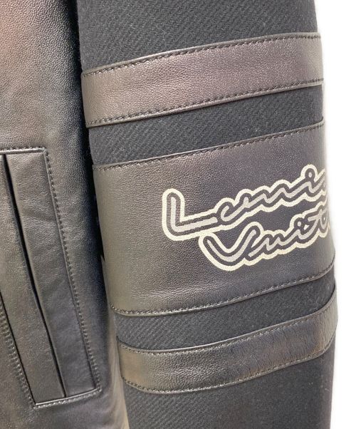 LOUIS VUITTON（ルイ ヴィトン）LOUIS VUITTON (ルイ ヴィトン) バーシティブルゾン ブラック サイズ:50の古着・服飾アイテム