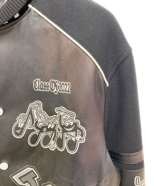 LOUIS VUITTON（ルイ ヴィトン）LOUIS VUITTON (ルイ ヴィトン) バーシティブルゾン ブラック サイズ:50の古着・服飾アイテム