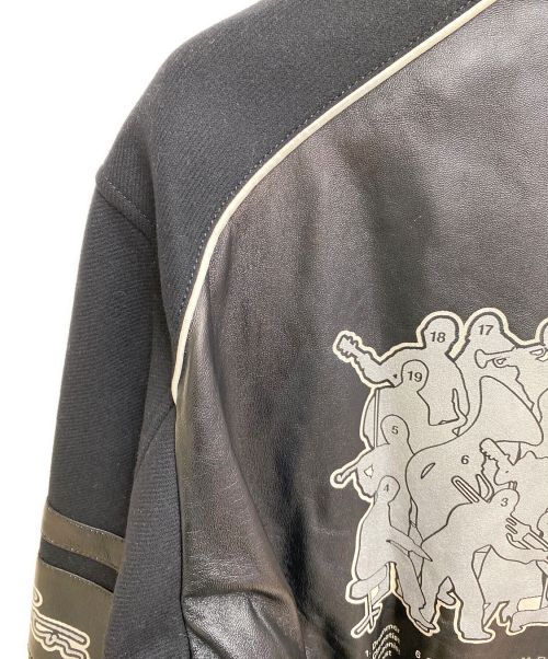 LOUIS VUITTON（ルイ ヴィトン）LOUIS VUITTON (ルイ ヴィトン) バーシティブルゾン ブラック サイズ:50の古着・服飾アイテム