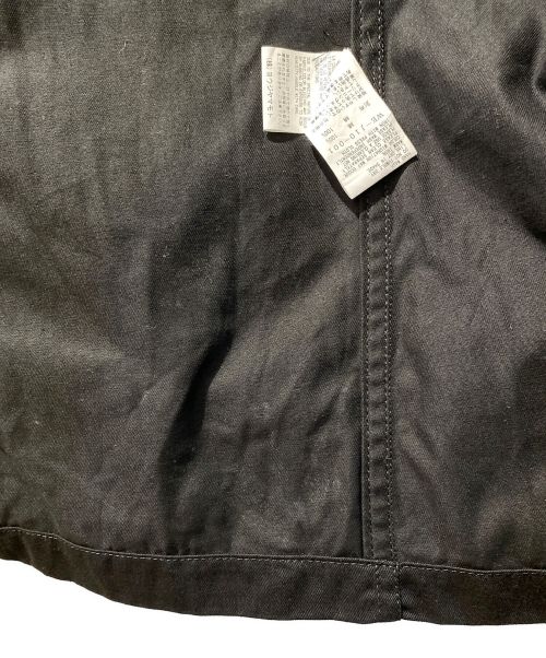 WILDSIDE YOHJI YAMAMOTO（ワイルドサイド ヨウジ ヤマモト）WILDSIDE YOHJI YAMAMOTO (ワイルドサイド ヨウジ ヤマモト) Cotton Chino 5B Shirt Jacket ブラック サイズ:3の古着・服飾アイテム