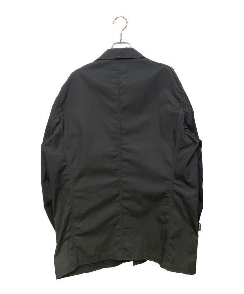 WILDSIDE YOHJI YAMAMOTO（ワイルドサイド ヨウジ ヤマモト）WILDSIDE YOHJI YAMAMOTO (ワイルドサイド ヨウジ ヤマモト) T/C Twill 5B Shirt Jacket ブラック サイズ:3の古着・服飾アイテム