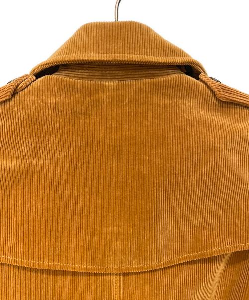 Saint Laurent Paris（サンローランパリ）Saint Laurent Paris (サンローランパリ) コーデュロイPコート ブラウン サイズ:34の古着・服飾アイテム
