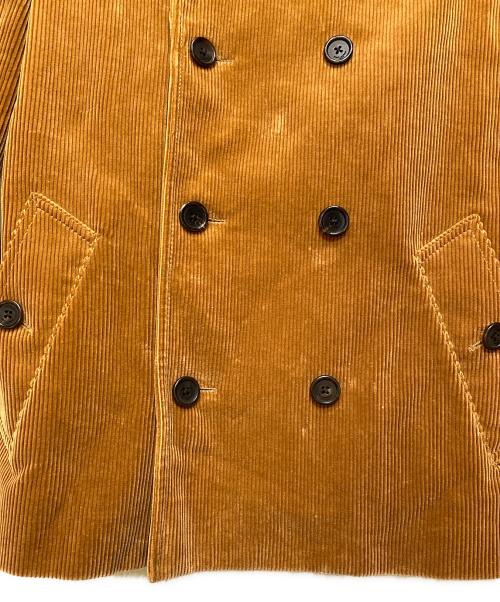 Saint Laurent Paris（サンローランパリ）Saint Laurent Paris (サンローランパリ) コーデュロイPコート ブラウン サイズ:34の古着・服飾アイテム