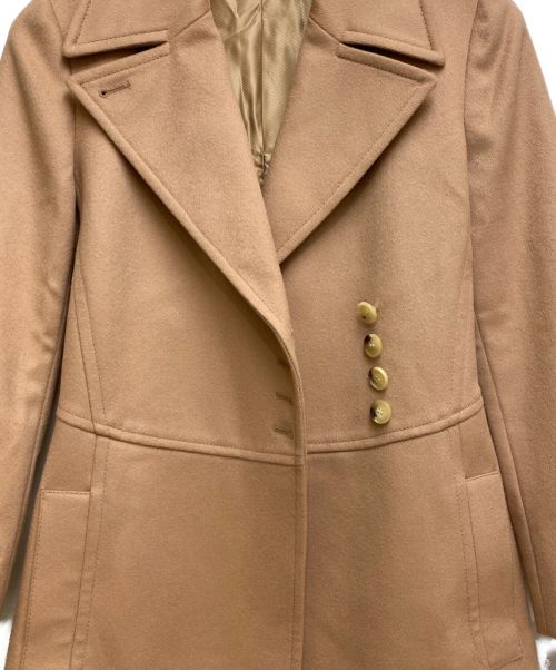 GUCCI（グッチ）GUCCI (グッチ) ダブルウールコート ベージュ サイズ:36の古着・服飾アイテム