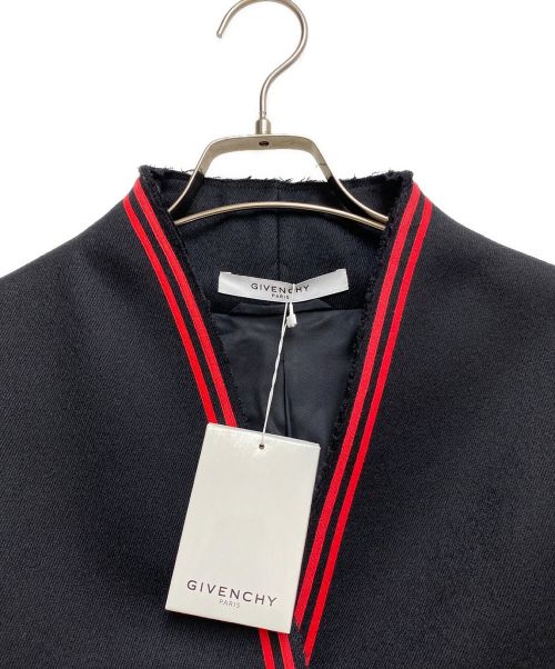 GIVENCHY（ジバンシィ）GIVENCHY (ジバンシィ) レイヤードコート ブラック サイズ:36 未使用品の古着・服飾アイテム