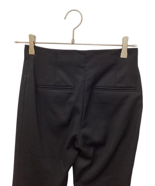 HELMUT LANG（ヘルムートラング）HELMUT LANG (ヘルムートラング) CROPPED FLARE PANT/クロップドフレアパンツ ブラックの古着・服飾アイテム