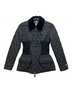 BURBERRYバーバリー）の古着「キルティングジャケット」｜ブラック