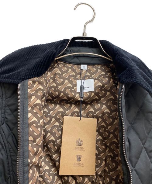 BURBERRY（バーバリー）BURBERRY (バーバリー) キルティングジャケット ブラック サイズ:38 未使用品の古着・服飾アイテム