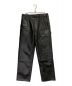 SUPREME（シュプリーム）の古着「Leather Double Knee Painter Pants」｜ブラック